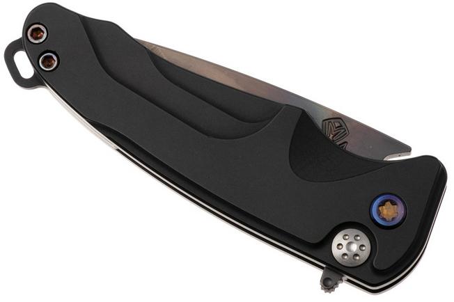 Bild für Medford Smooth Criminal 26-SC-03, Vulcan S45VN, Black Aluminum, Flamed Hardware, Taschenmesser