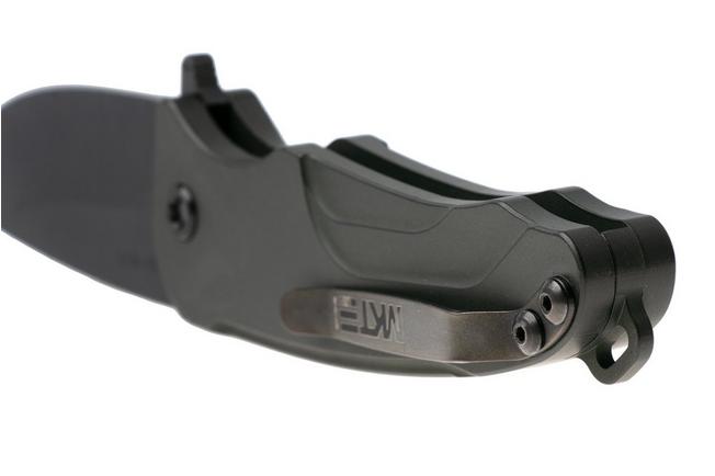 Afbeelding voor Medford Smooth Criminal 26-SC-05, DLC S35VN, Green Aluminum, Black Hardware zakmes