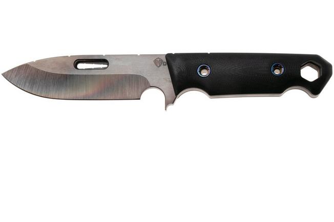 Afbeelding voor Medford STA Sniper PS 26-STAS-01, Vulcan D2, Black G10, Flamed Hardware, vaststaand mes