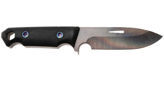 Afbeelding voor Medford STA Sniper PS 26-STAS-01, Vulcan D2, Black G10, Flamed Hardware, vaststaand mes