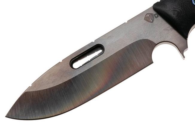 Afbeelding voor Medford STA Sniper PS 26-STAS-01, Vulcan D2, Black G10, Flamed Hardware, vaststaand mes