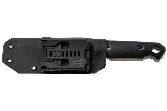 Afbeelding voor Medford STA Sniper PS 26-STAS-01, Vulcan D2, Black G10, Flamed Hardware, vaststaand mes