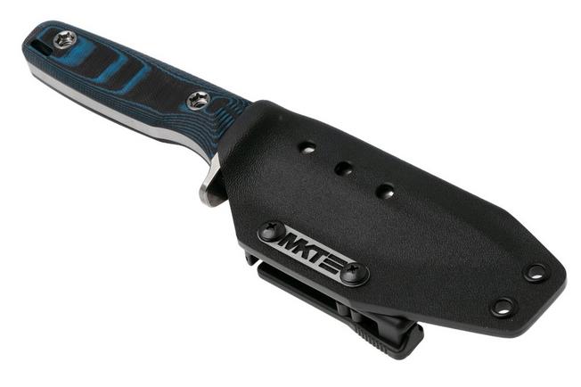 Afbeelding voor Medford The Deep 26-TD-01, 20CV Tumbled Blade, Black/Blue G10 duikmes