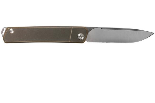 Imagen para  Medford Gentleman Jack Bronze Anodized Handles navaja