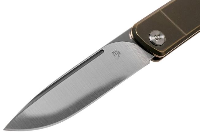 Imagen para  Medford Gentleman Jack Bronze Anodized Handles navaja