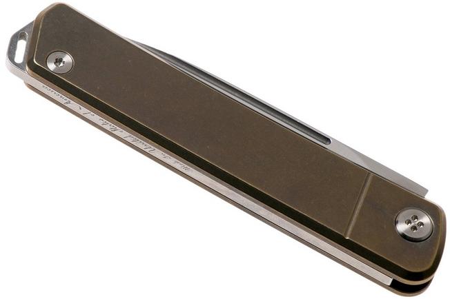 Imagen para  Medford Gentleman Jack Bronze Anodized Handles navaja