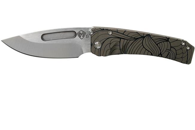 Image for Medford Midi Marauder Predator Blue, S35VN Satin pocket knife