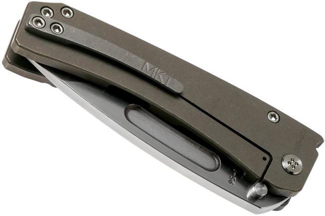 Image for Medford Midi Marauder Predator Blue, S35VN Satin pocket knife