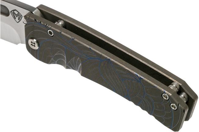 Image for Medford Midi Marauder Predator Blue, S35VN Satin pocket knife