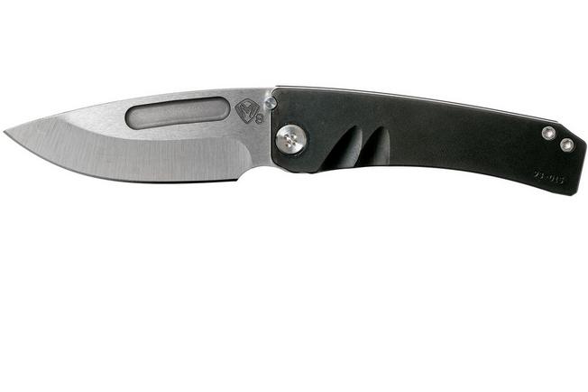 Image for Medford Dress Marauder S35VN Stonewashed, Black PVD handle