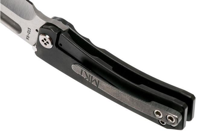 Image for Medford Dress Marauder S35VN Stonewashed, Black PVD handle