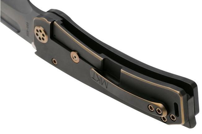 Bild für Medford Marauder H Black PVD CPM S45VN, Black PVD Bronze Titanium Handle, Bronze Hardware, Taschenmesser