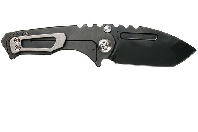 Image for Medford Micro Praetorian, Tanto, S35VN Black PVD pocket knife