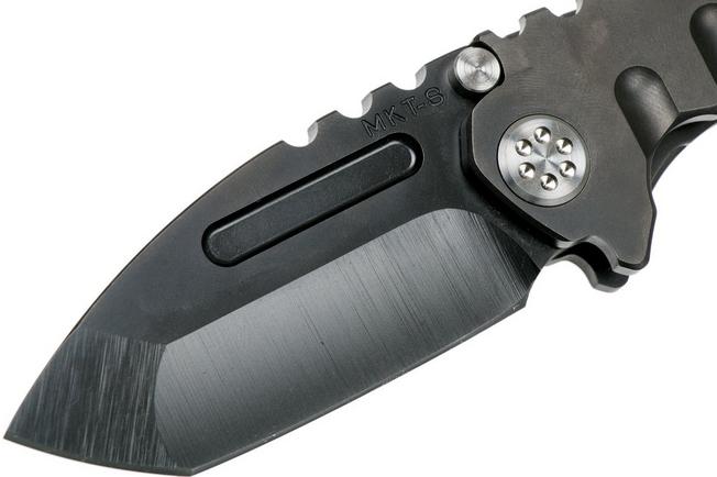 Image for Medford Micro Praetorian, Tanto, S35VN Black PVD pocket knife
