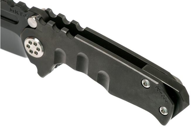Image for Medford Micro Praetorian, Tanto, S35VN Black PVD pocket knife