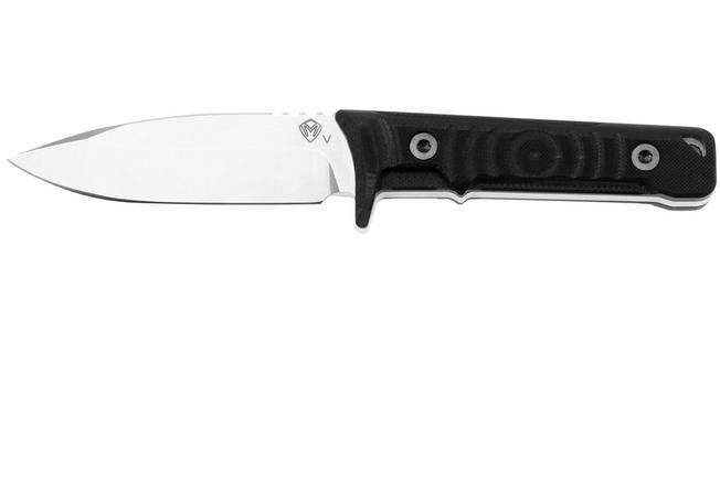 Imagen para Medford Mizuchi 20CV Tumbled Black Blade, G10 Handles, Kydex Sheath, PVD Hardware, cuchillo fijo