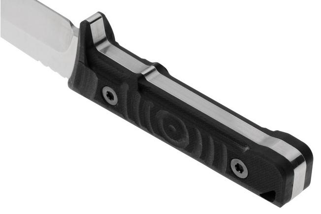 Imagen para Medford Mizuchi 20CV Tumbled Black Blade, G10 Handles, Kydex Sheath, PVD Hardware, cuchillo fijo