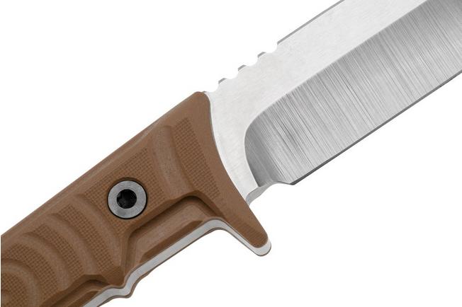 Imagen para Medford Mizuchi 20CV Tumbled Blade, Coyote G10, Kydex Sheath, PVD Hardware, cuchillo fijo