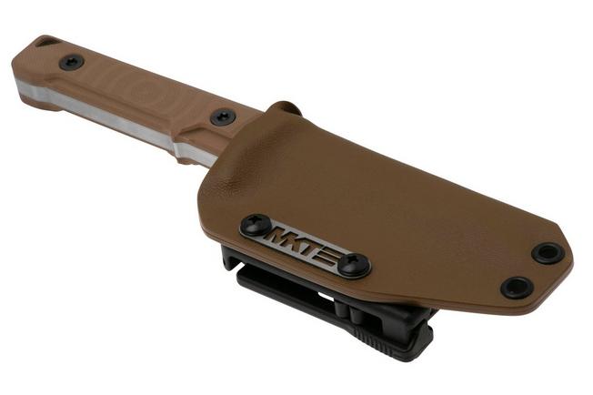 Imagen para Medford Mizuchi 20CV Tumbled Blade, Coyote G10, Kydex Sheath, PVD Hardware, cuchillo fijo