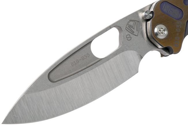 Image for Medford Infraction, S35VN, Two Tone Titanium, pocket knife, Greg Medford design