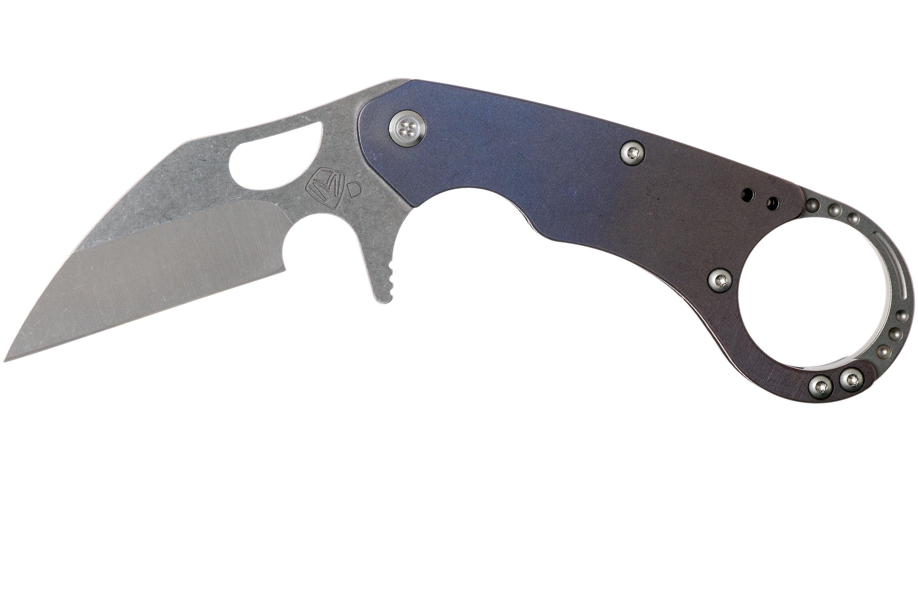 medford-burung-d2-tumbled-blade-blue-fade-anodized-handle-karambit