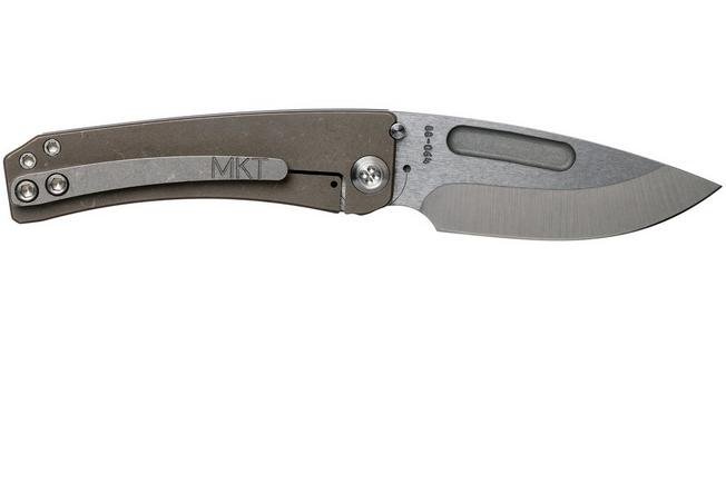 Image for Medford Dress Marauder S35VN, Flamed Titanium, pocket knife