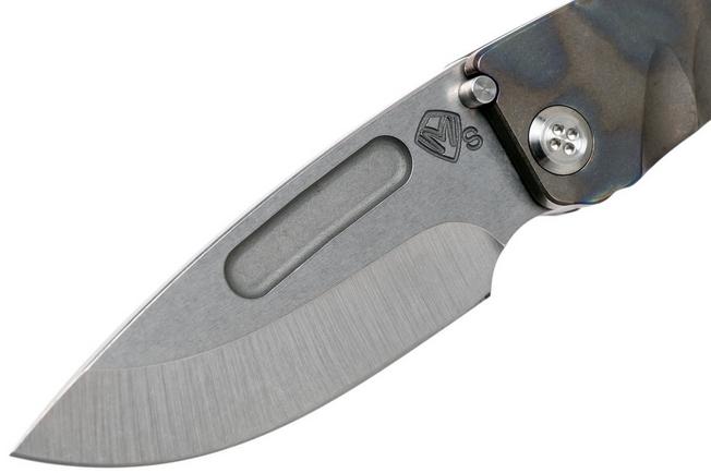 Image for Medford Dress Marauder S35VN, Flamed Titanium, pocket knife
