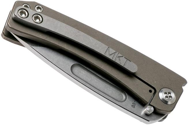 Image for Medford Dress Marauder S35VN, Flamed Titanium, pocket knife