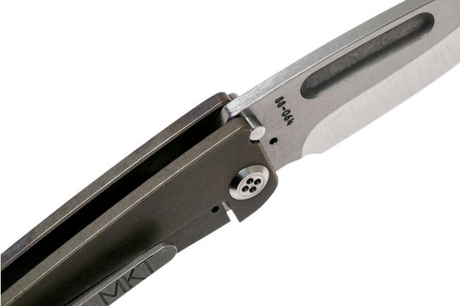Image for Medford Dress Marauder S35VN, Flamed Titanium, pocket knife