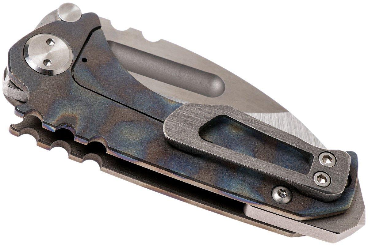 Medford Micro Praetorian T, Flamed Titanium, Satin Blade | Günstiger ...