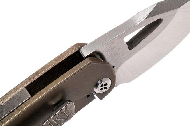 Image for Medford Eris Bronze, Satin D2, pocket knife, Greg Medford design