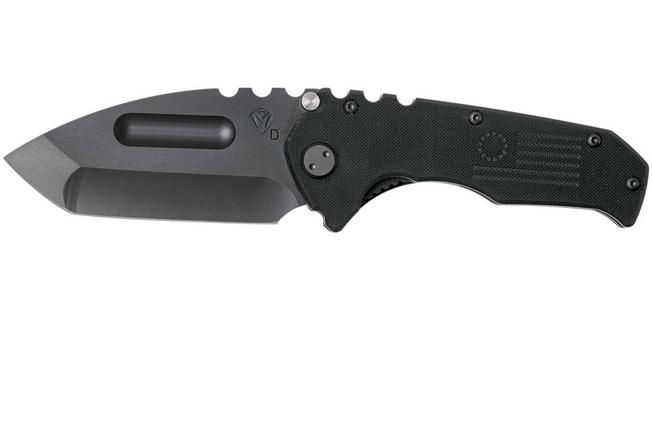 Image for Medford Praetorian Scout Tanto D2 PVD, Black G10 pocket knife