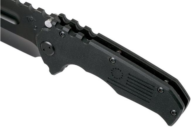 Image for Medford Praetorian Scout Tanto D2 PVD, Black G10 pocket knife