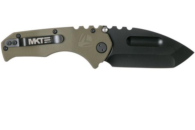 Image for Medford Praetorian Scout Tanto D2 PVD, OD Green G10 pocket knife