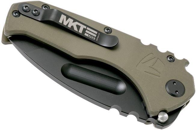 Image for Medford Praetorian Scout Tanto D2 PVD, OD Green G10 pocket knife