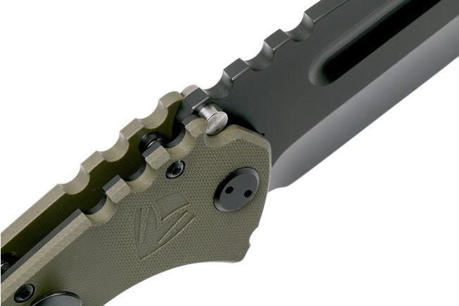 Image for Medford Praetorian Scout Tanto D2 PVD, OD Green G10 pocket knife