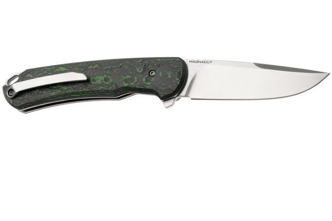 Afbeelding voor MK Knives & Tools Humbler 02F.FC002, Satin MagnaCut, Jungle Wear FatCarbon, zakmes
