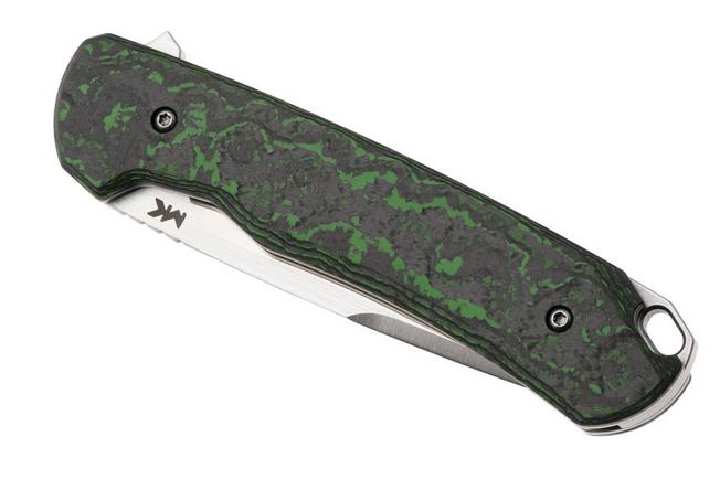 Afbeelding voor MK Knives & Tools Humbler 02F.FC002, Satin MagnaCut, Jungle Wear FatCarbon, zakmes