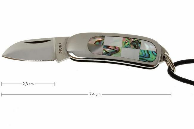 WORLDS SMALLEST WORKING POCKET KNIFE! Tiny Miniature REAL Blade Abalone  Pearl