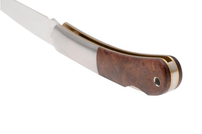 Afbeelding voor Moki Pliant Lockback 100J Polished VG10, Quince Wood, zakmes