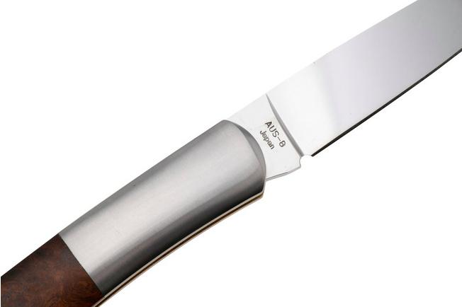 Afbeelding voor Moki Pliant Lockback 100J Polished VG10, Quince Wood, zakmes
