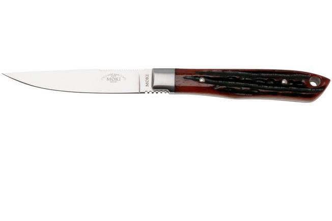 Bild für Moki Bird and Trout 535ANZ Satin AUS8, Jagged Bone, Fahrtenmesser