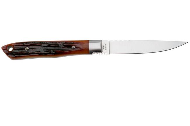 Bild für Moki Bird and Trout 535ANZ Satin AUS8, Jagged Bone, Fahrtenmesser