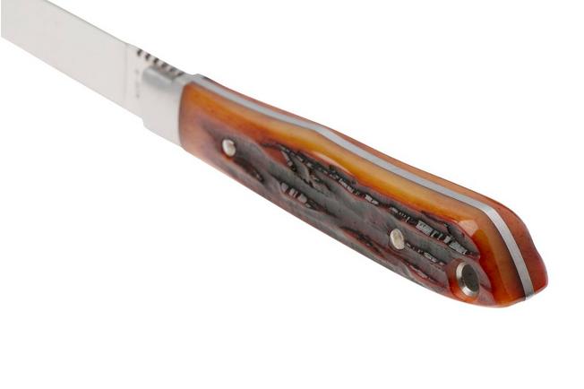 Bild für Moki Bird and Trout 535ANZ Satin AUS8, Jagged Bone, Fahrtenmesser