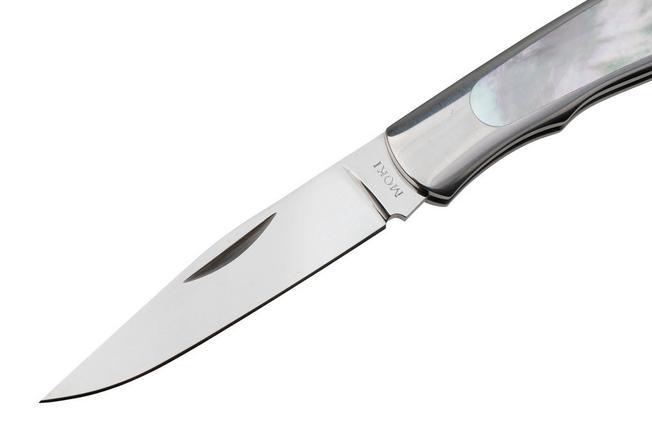 Bild für Moki Serapis Lockback 610E Polished VG10, Mother Of Pearl, Taschenmesser