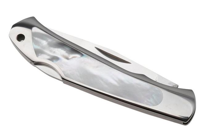 Bild für Moki Serapis Lockback 610E Polished VG10, Mother Of Pearl, Taschenmesser