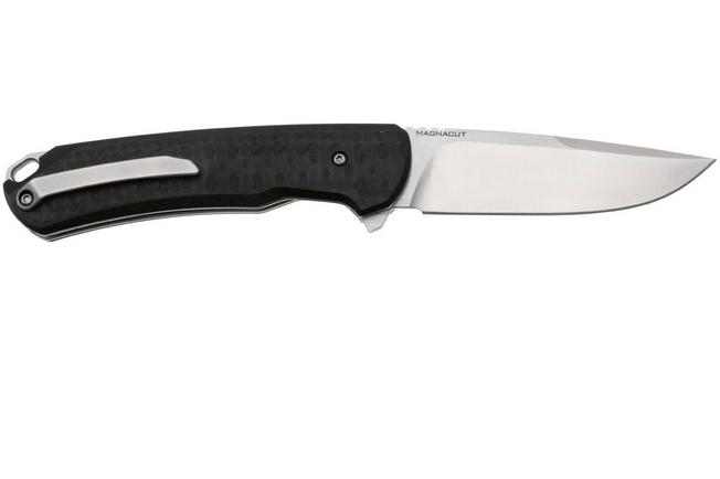 Afbeelding voor MK Knives & Tools Humbler Silesian 02F.BP001, Satin CPM MagnaCut, Black CarbonTex G10 zakmes