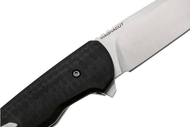 Afbeelding voor MK Knives & Tools Humbler Silesian 02F.BP001, Satin CPM MagnaCut, Black CarbonTex G10 zakmes