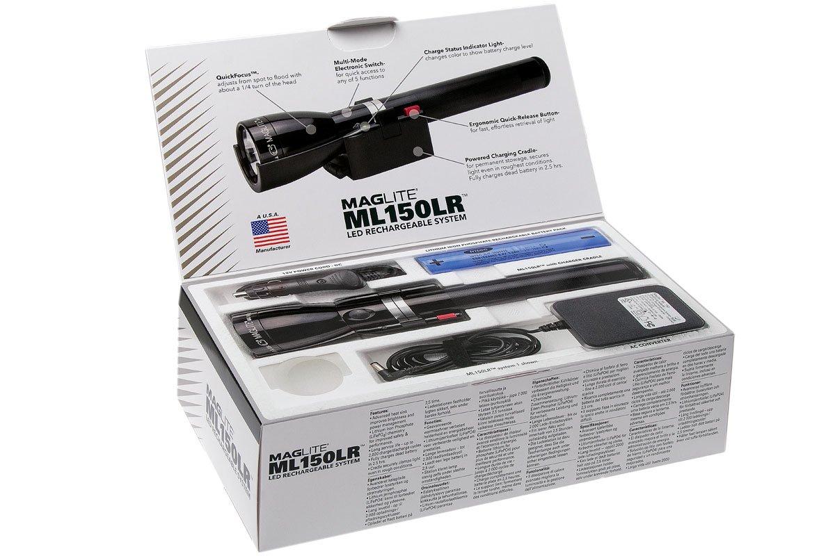 Maglite ML150LR rechargeable LED flashlight Advantageously shopping at 