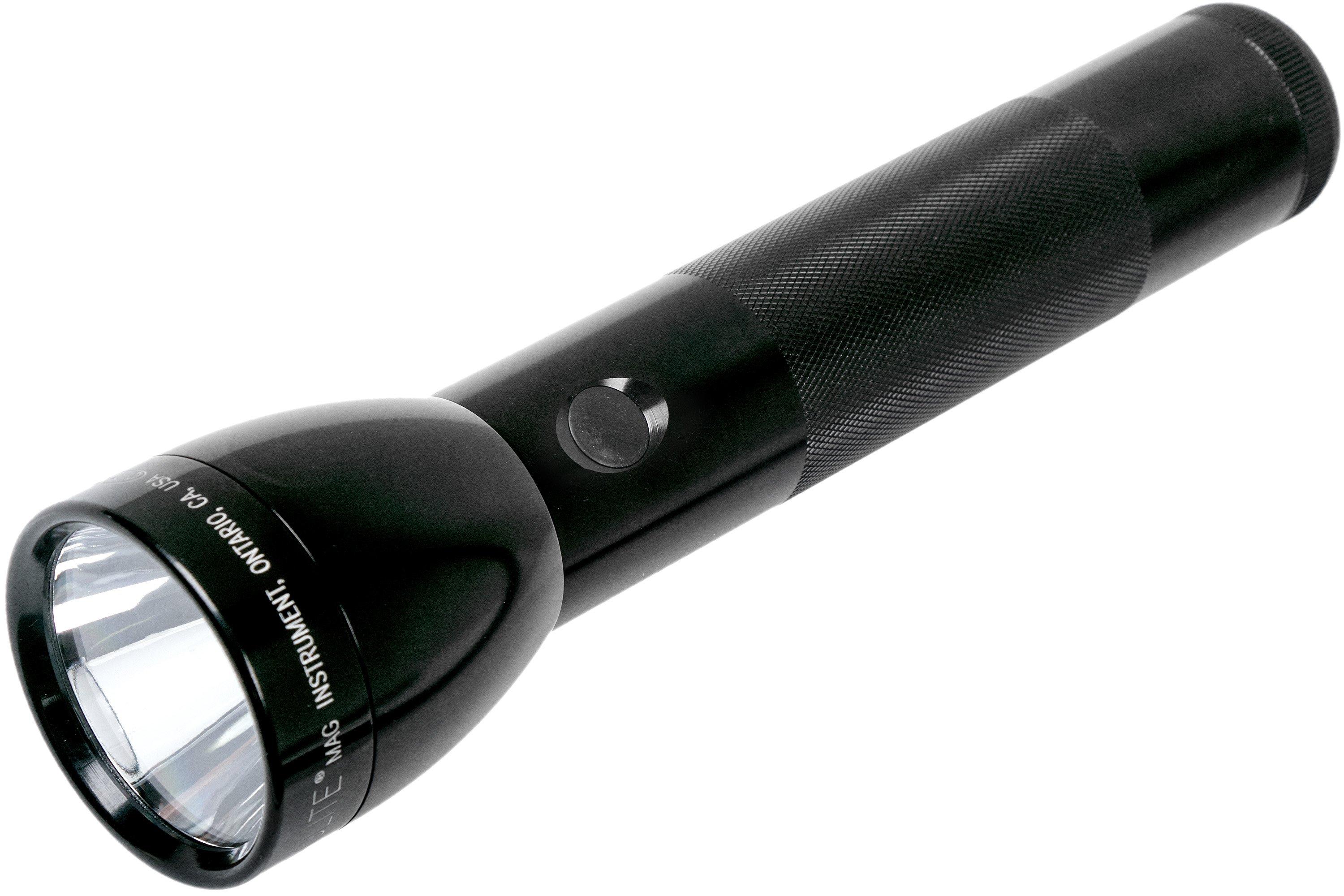 Maglite lampe torche type 4 D-cell, noire  Achetez à prix avantageux chez  knivesandtools.be